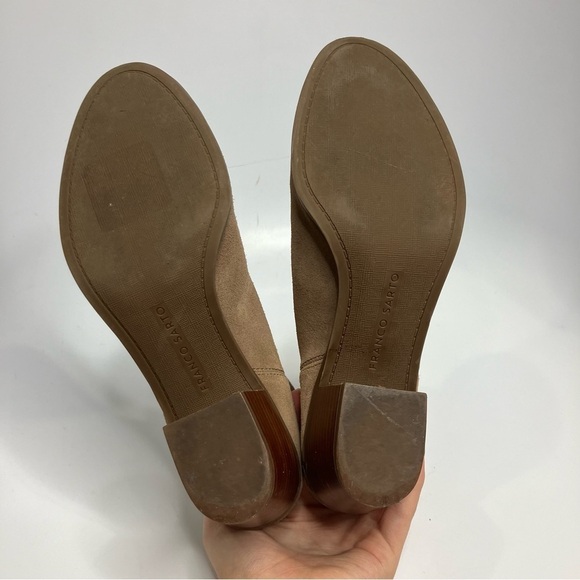 Franco Sarto monument suede leather ankle boots size 7.5 - Picture 6 of 8